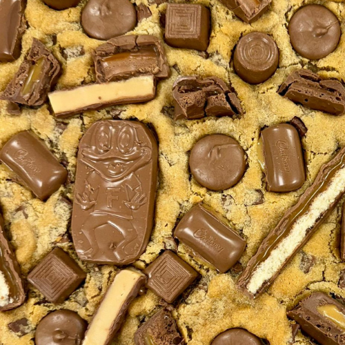 Salted Caramel Giant Overload Cookie