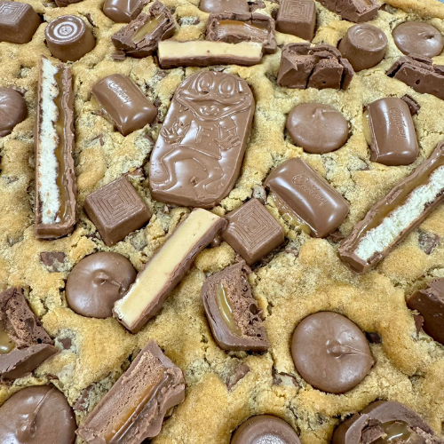 Salted Caramel Giant Overload Cookie