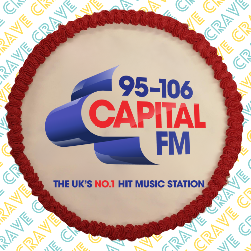 Giant Personalised Branded Logo Cookie - Crave Bakery and Coffeehouses LTD