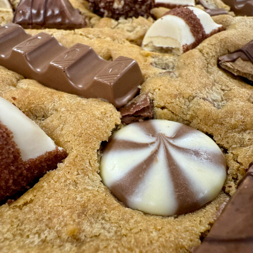 My Kinder Overload Giant Cookie
