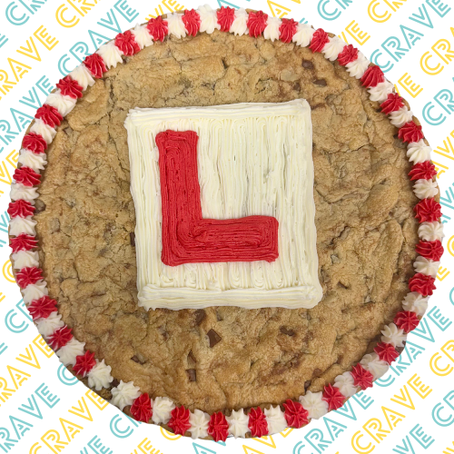 Learner Plate Giant Cookie