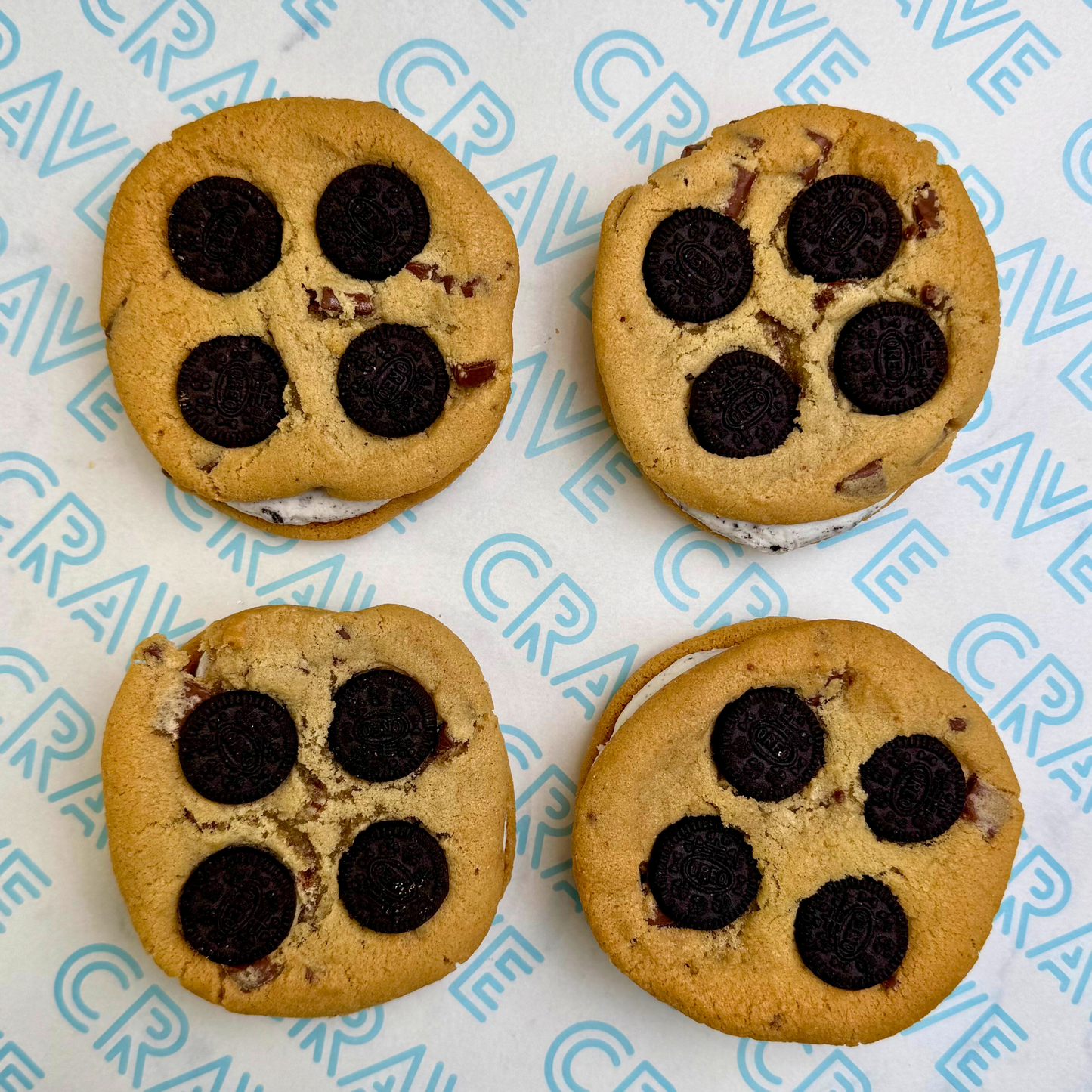 Cookies & Cream Whoopie Cookie Box x4