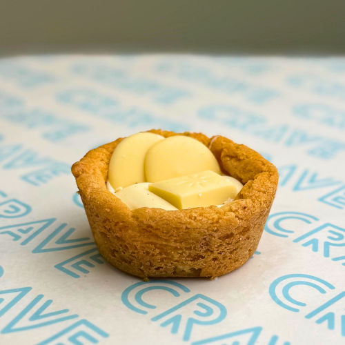 White Chocolate Cookie Cup