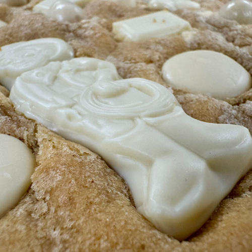 White Chocolate Overload Giant Cookie