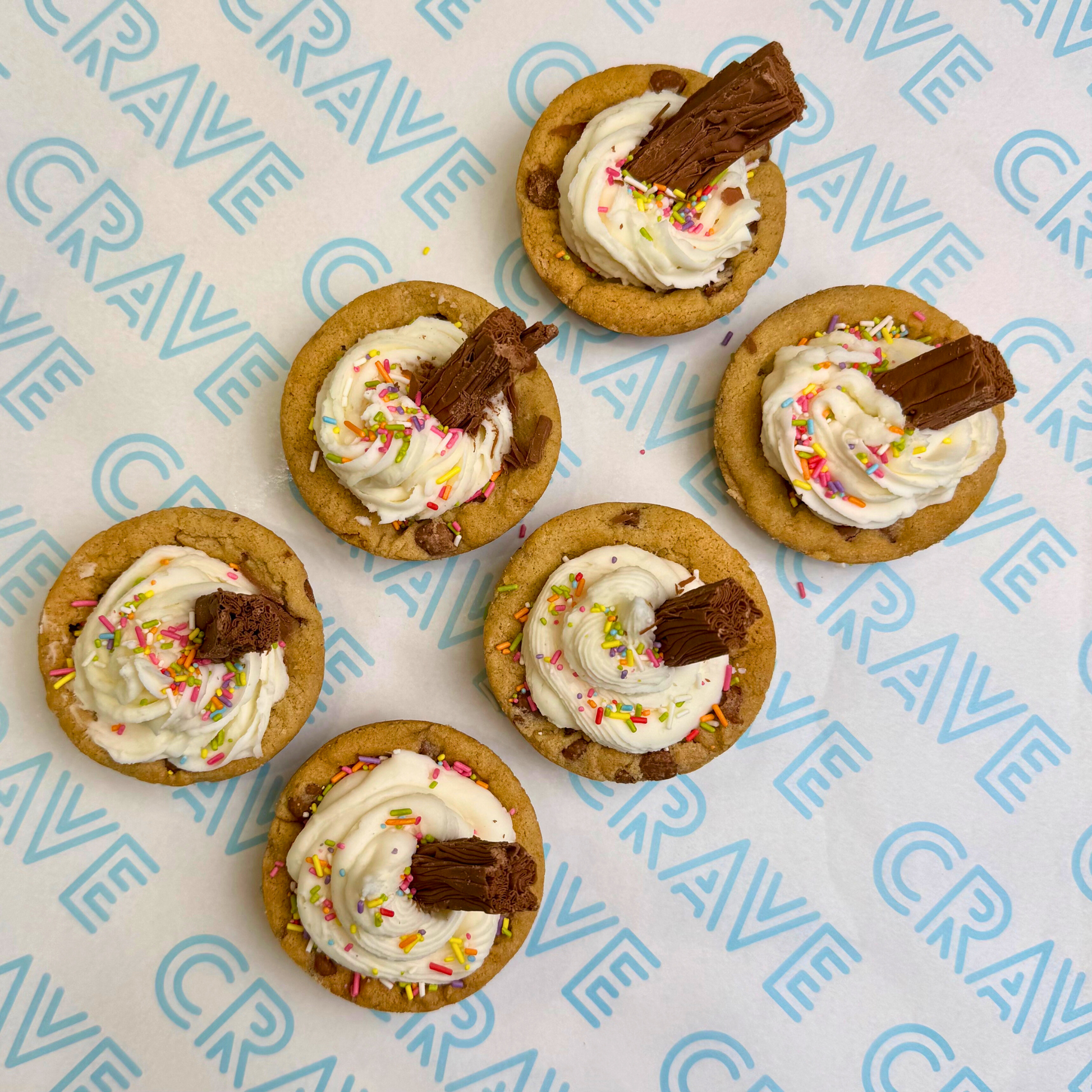 99 Cookie Cup Box x6 - Crave Bakery and Coffeehouses LTD