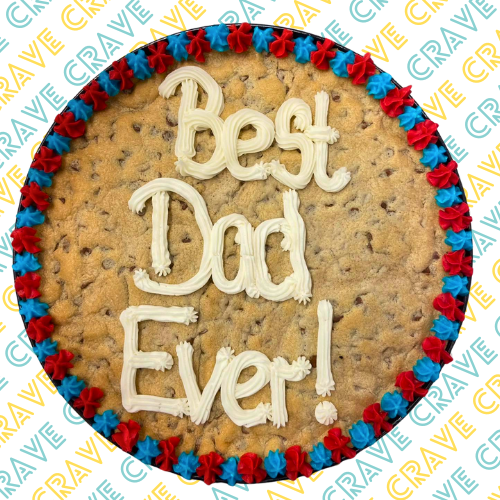 Happy Father's Day Giant Cookie - Best Dad Ever!