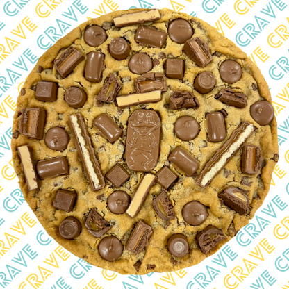 Salted Caramel Giant Overload Cookie