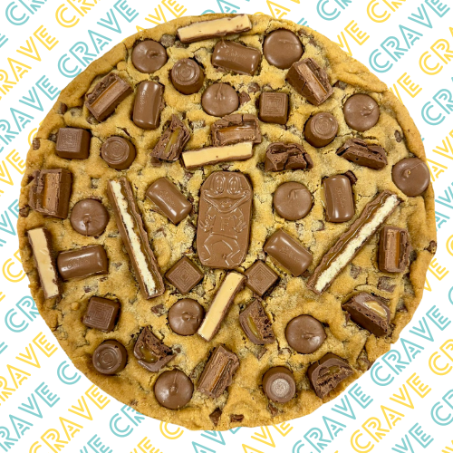Salted Caramel Giant Overload Cookie