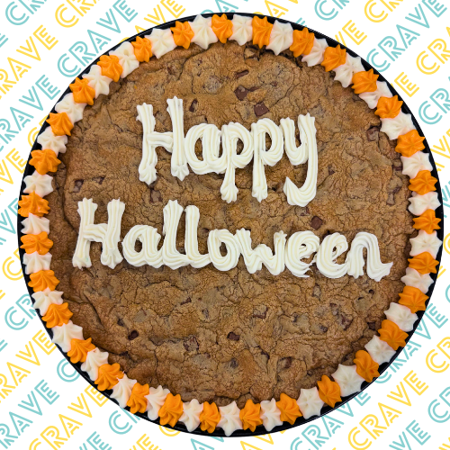 Happy Halloween Giant Cookie