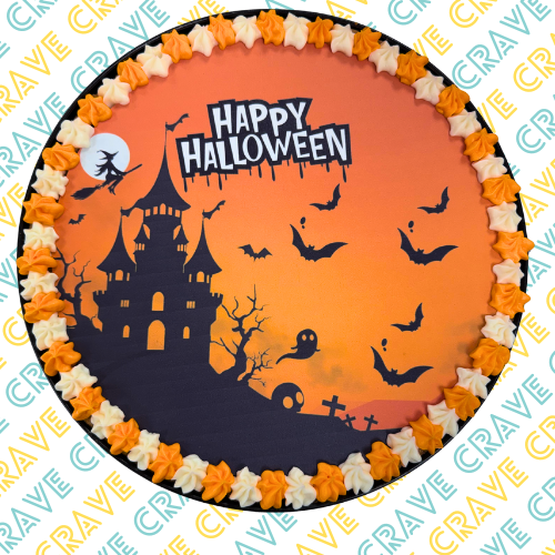 Happy Halloween Giant Printed Cookie
