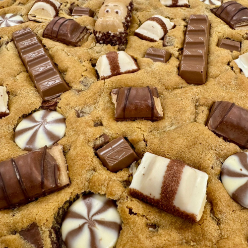 My Kinder Overload Giant Cookie