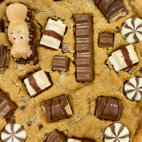 My Kinder Overload Giant Cookie