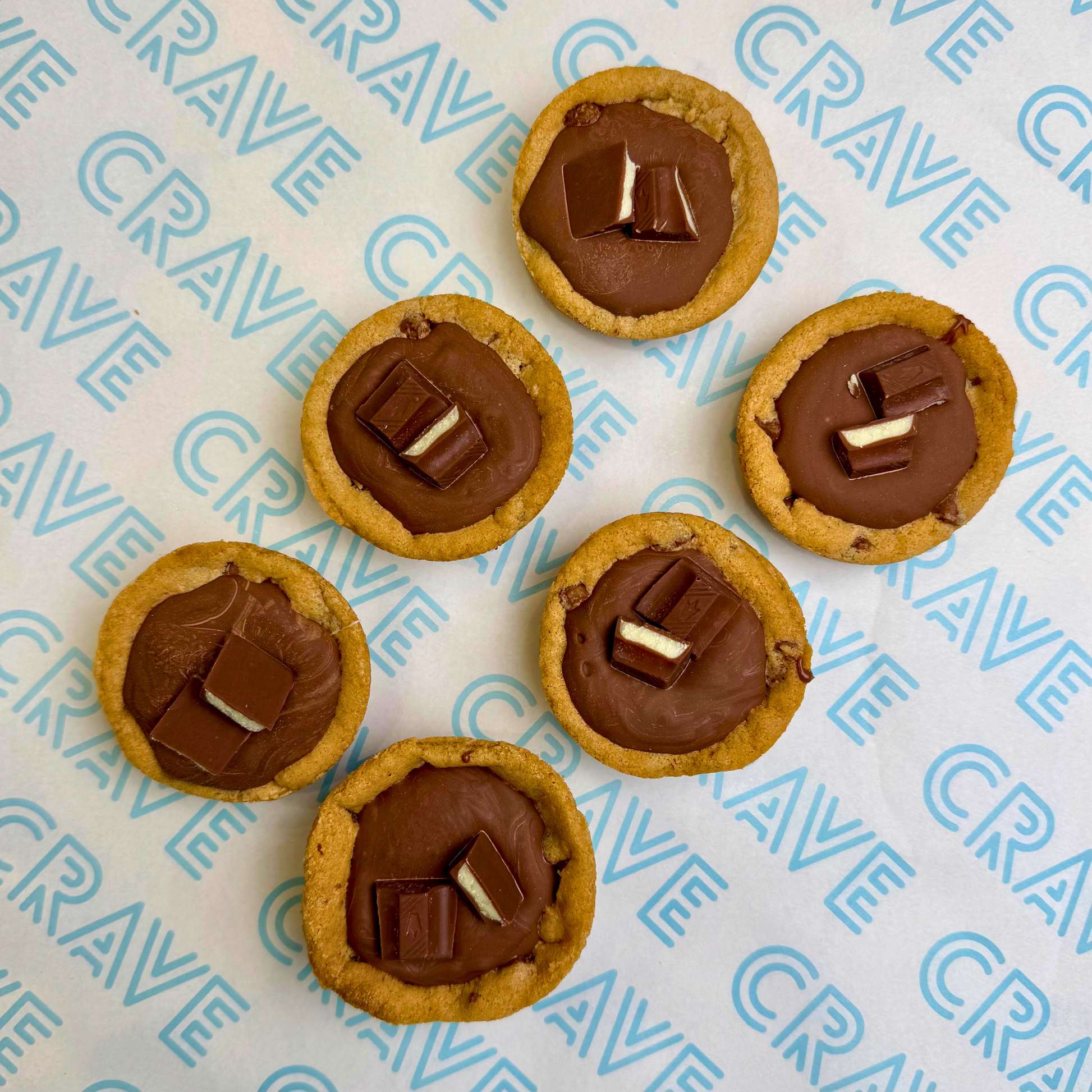 Kinder Bar Cookie Cup Box x6 - Crave Bakery and Coffeehouses LTD