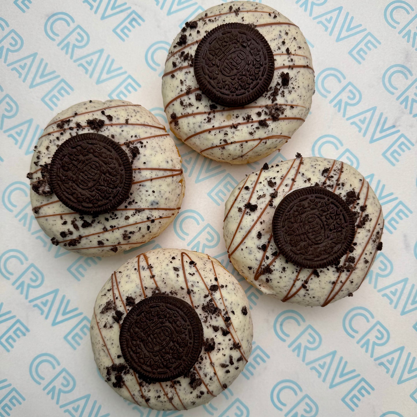 Oreo Doughnut Box x4 - Crave Bakery and Coffeehouses LTD