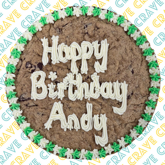 Vegan Giant Personalised Cookie