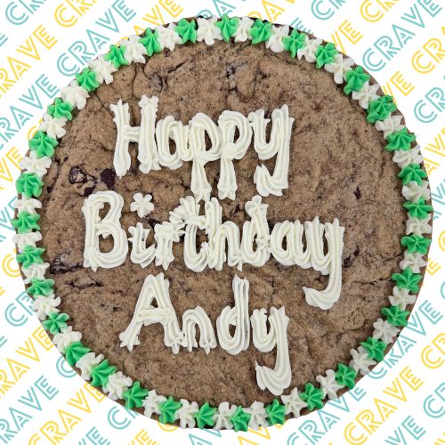 Vegan & Gluten Free Giant Personalised Cookie