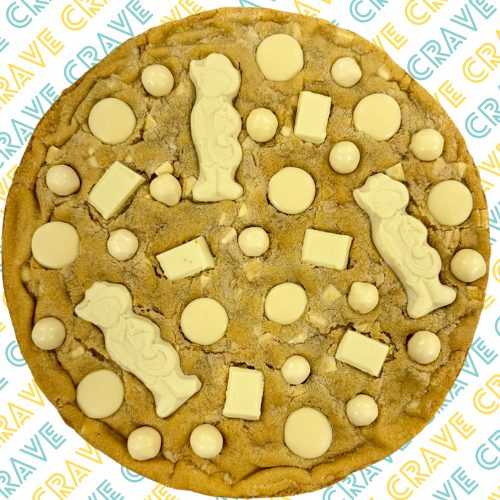 White Chocolate Overload Giant Cookie