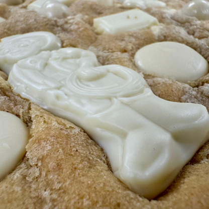 White Chocolate Overload Giant Cookie